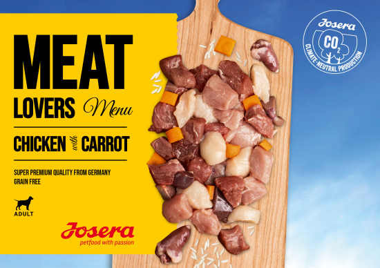 MEATLOVERS MENU CHICKEN & CARROT koostumus